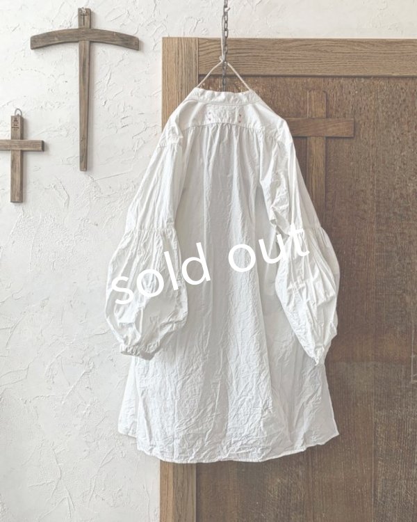 画像7: HALLELUJAH/Chemise Religieuse 修道女シャツ・Off White (7)