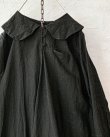 画像4: HALLELUJAH／Robe  a col claudine(1900)クロディーヌの襟のドレス・Black (4)