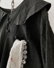 画像5: HALLELUJAH／Robe  a col claudine(1900)クロディーヌの襟のドレス・Black (5)