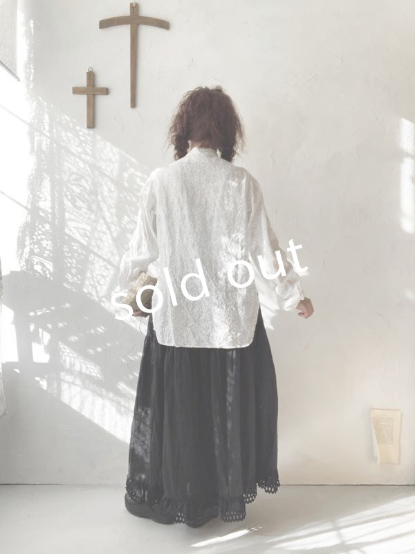 画像15: HALLELUJAH/Victorian Chemise ヴィクトリア時代のシャツ・Flax (15)