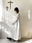 画像15: HALLELUJAH／Chemiscs de nuit 19c siecle 1800年代ナイトローブ・Off White (15)