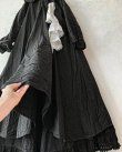 画像6: HALLELUJAH／Robe  a col claudine(1900)クロディーヌの襟のドレス・Black (6)