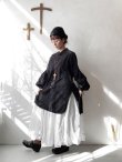 画像13: HALLELUJAH／Chemise Religieuse 修道女シャツ・Black (13)