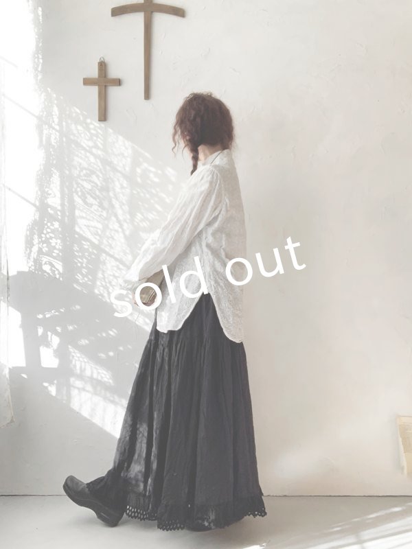 画像14: HALLELUJAH/Victorian Chemise ヴィクトリア時代のシャツ・Flax (14)