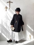 画像14: HALLELUJAH／Chemise Religieuse 修道女シャツ・Black (14)