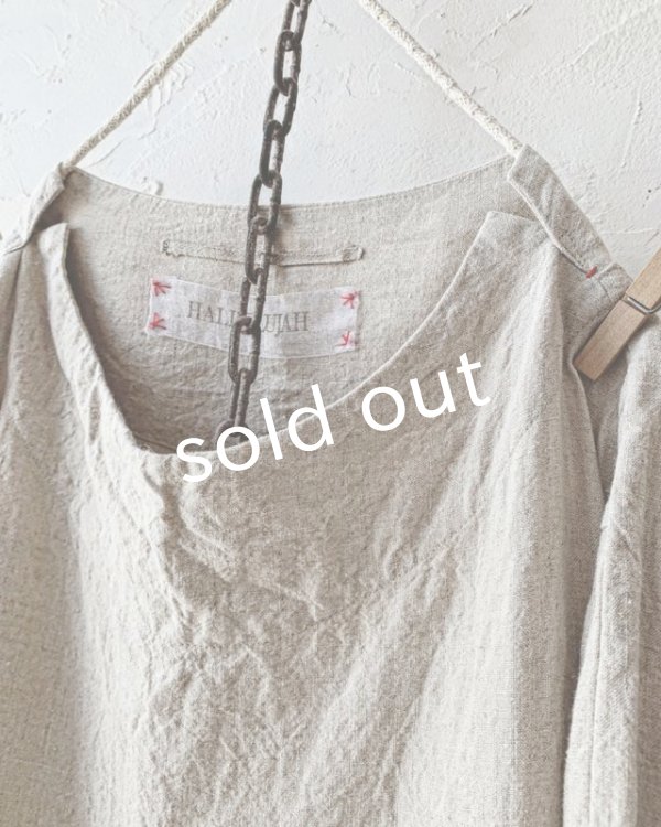 画像3: HALLELUJAH/1980's 羊飼いのローブ・Flax (3)