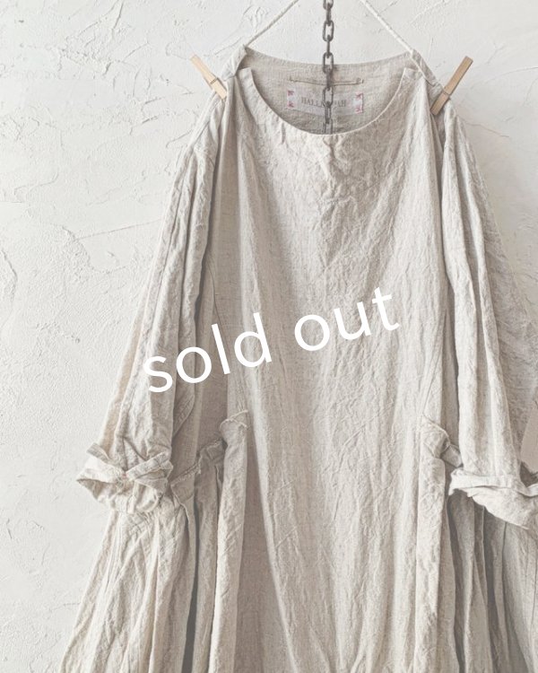 画像2: HALLELUJAH/1980's 羊飼いのローブ・Flax (2)