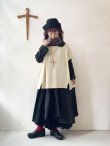 画像17: HALLELUJAH／Robe  a col claudine(1900)クロディーヌの襟のドレス・Black (17)