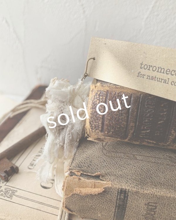 画像2: toromeco/片耳飾りglycineピアス・ecru (2)