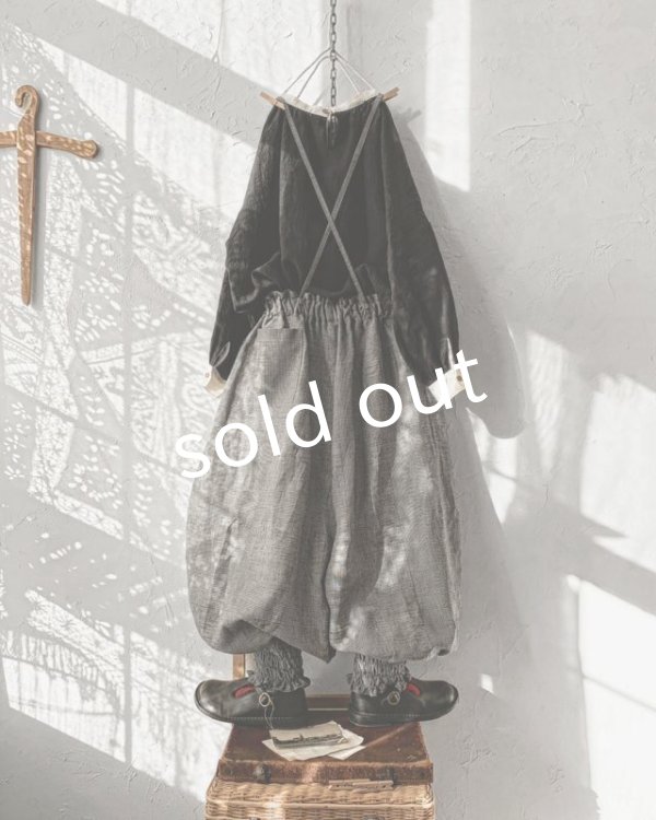 画像8: MARCHE' DE SOEUR／ピエロパンツ・グレンチェック (8)