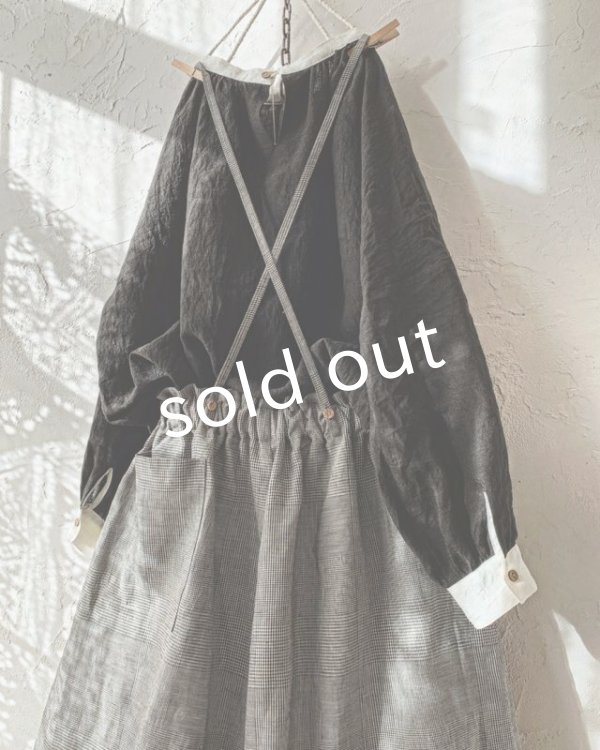 画像10: MARCHE' DE SOEUR／ピエロパンツ・グレンチェック (10)