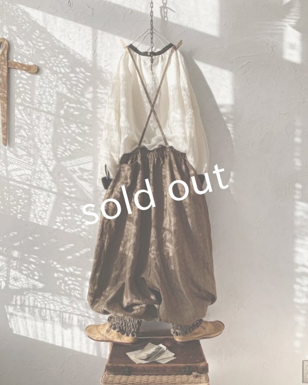 画像7: MARCHE' DE SOEUR／ピエロパンツ・チョコブラウニー (7)