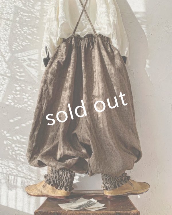 画像8: MARCHE' DE SOEUR／ピエロパンツ・チョコブラウニー (8)