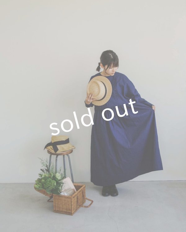 画像11: je suis comme je suis/「佇む」ワンピース・インディゴ (11)