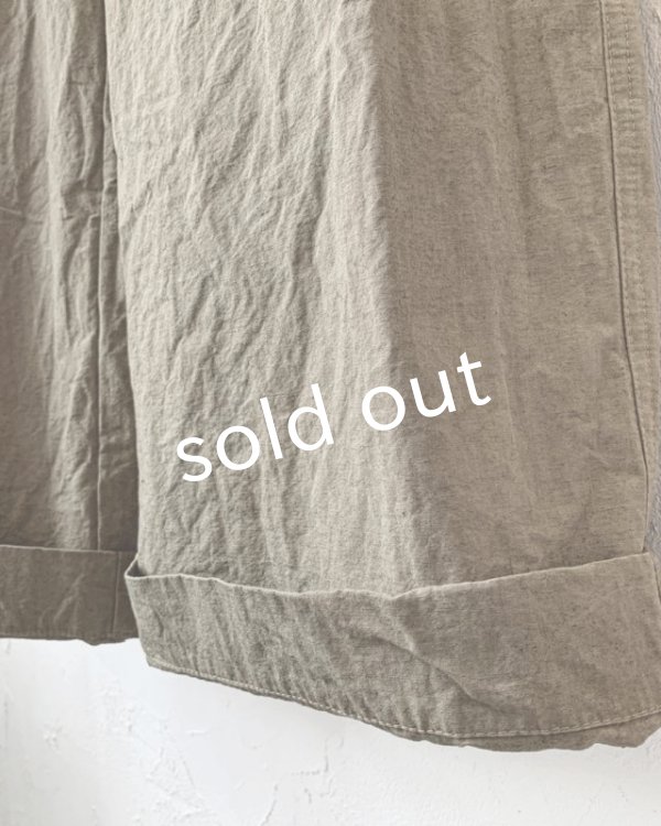 画像6: je suis comme je suis/「佇む」オールインワン・カーキベージュ (6)