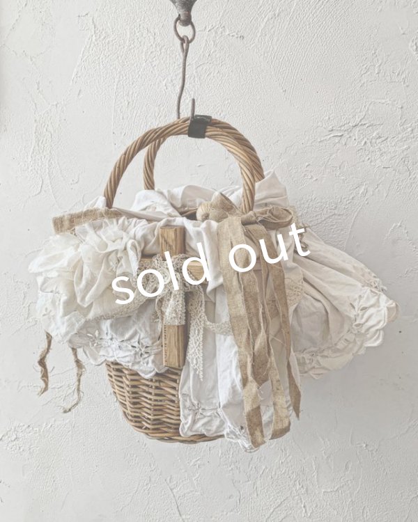 画像2: pollenbienco／アンティークレースと十字架のニーナバッグ (2)