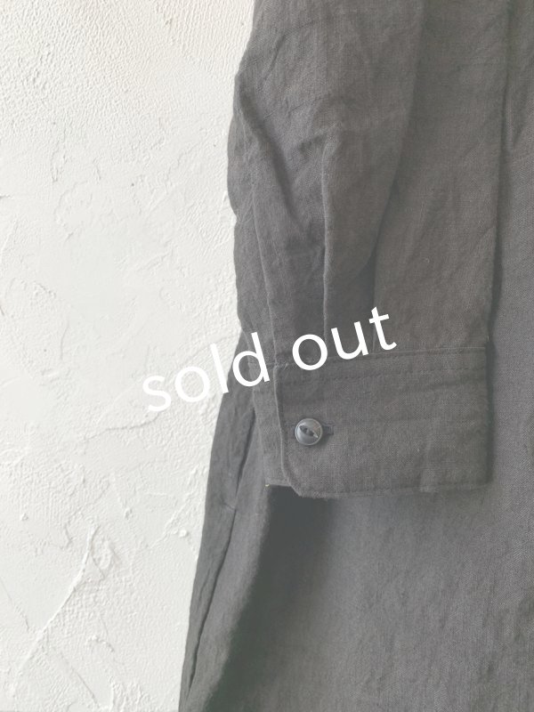 画像5: je suis comme je suis/ダブルボタンドレス・ブラック (5)