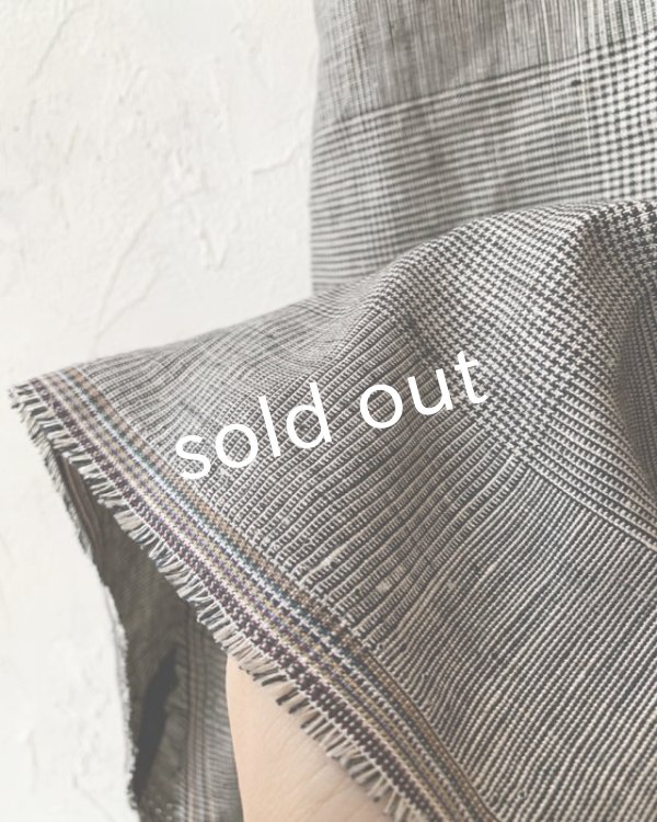 画像5: MARCHE' DE SOEUR／ブルターニュのワンピース・グレンチェック (5)