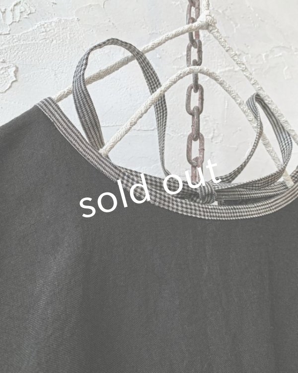 画像6: MARCHE' DE SOEUR／ブルターニュのワンピース・グレンチェック (6)