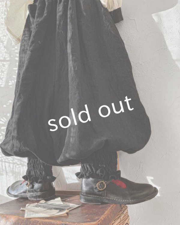 画像9: MARCHE' DE SOEUR／ピエロパンツ・黒 (9)