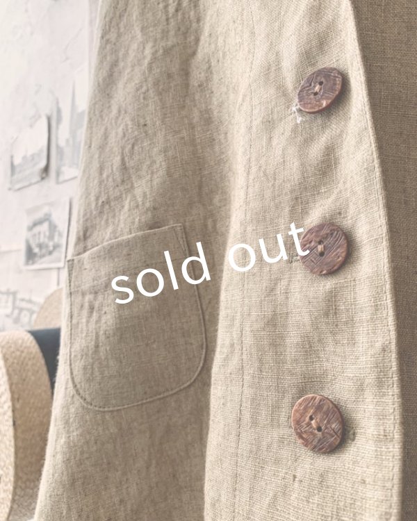 画像6: MARCHE' DE SOEUR／ハックルベリージャケット・ヘーゼルナッツ (6)
