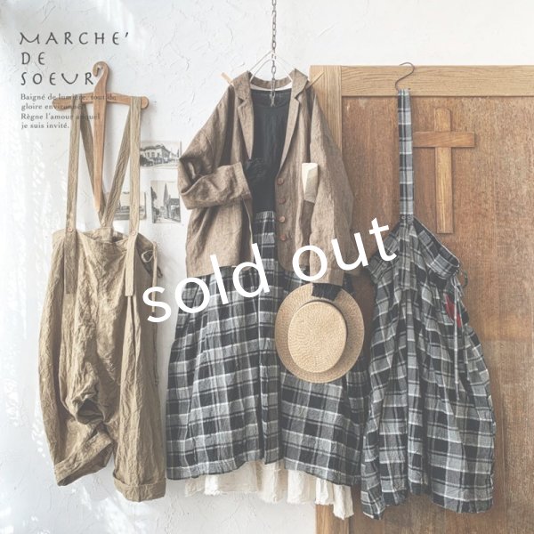 画像11: MARCHE' DE SOEUR／ハックルベリージャケット・チョコブラウニー (11)