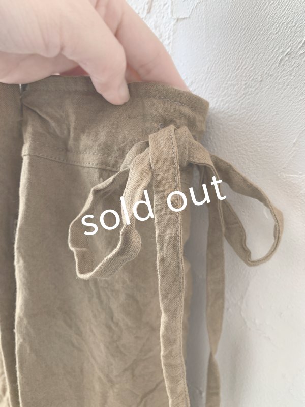 画像5: MARCHE' DE SOEUR／サスペンダーパンツ・ブラウンカーキ (5)