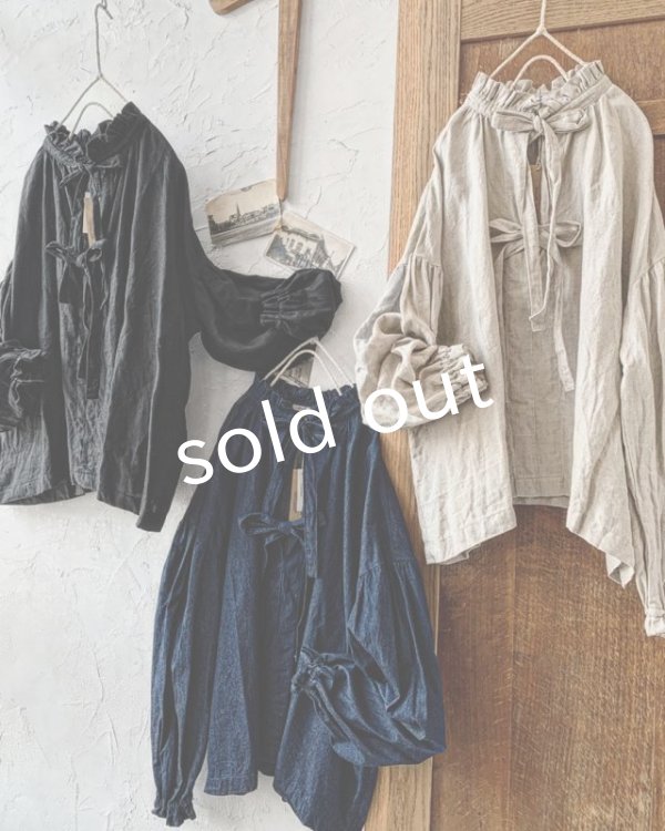 画像2: Avenue/フリル襟りぼんプルオーバー (2)