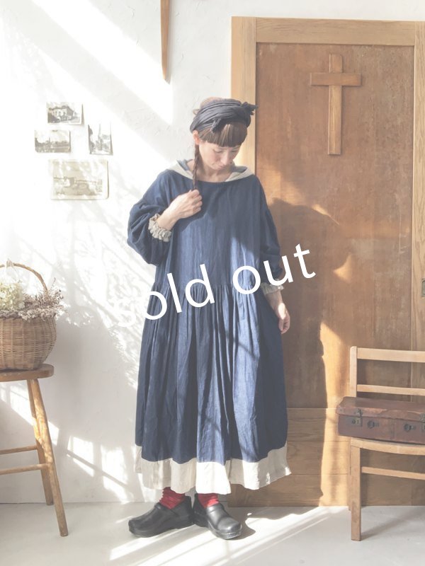 画像10: Avenue/フード付きギャザーワンピース (10)