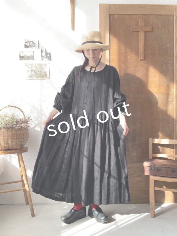 画像3: Avenue／レース襟ギャザーワンピース (3)