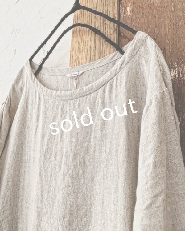 画像8: Avenue／シンプル襟ギャザーワンピース (8)