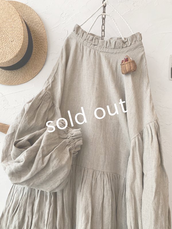 画像4: Avenue／フリル襟ギャザーワンピース (4)