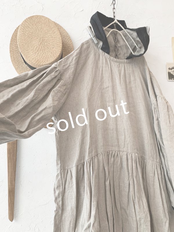 画像8: Avenue/フード付きギャザーワンピース (8)