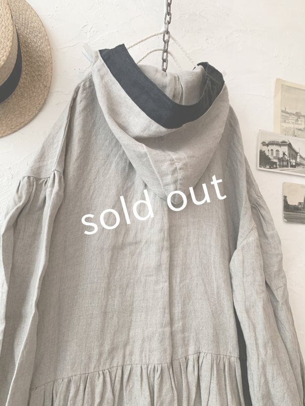 画像9: Avenue/フード付きギャザーワンピース (9)