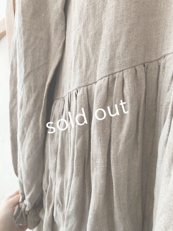 画像7: Avenue／フリル襟ギャザーワンピース (7)