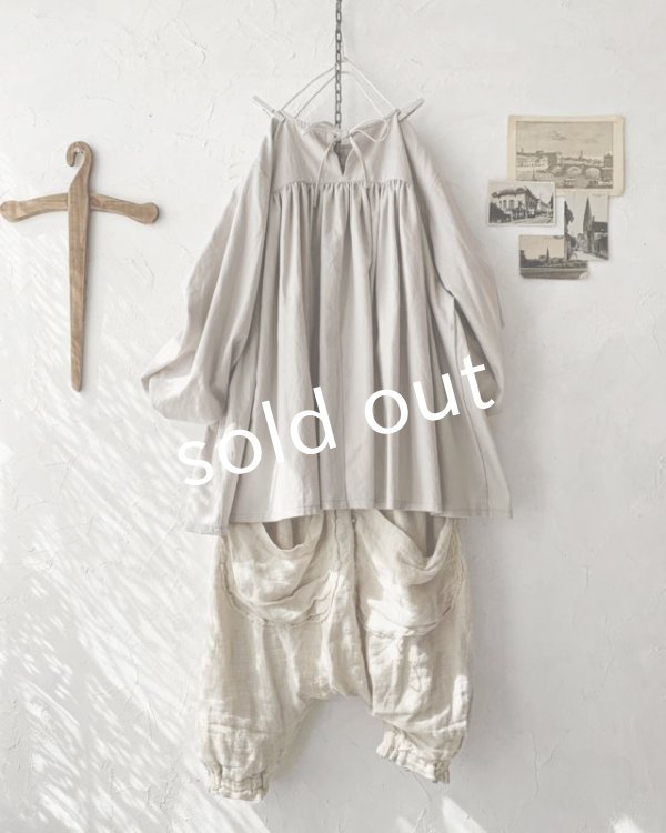 画像6: MARCHE' DE SOEUR／教会のチュニック・ライトグレー (6)