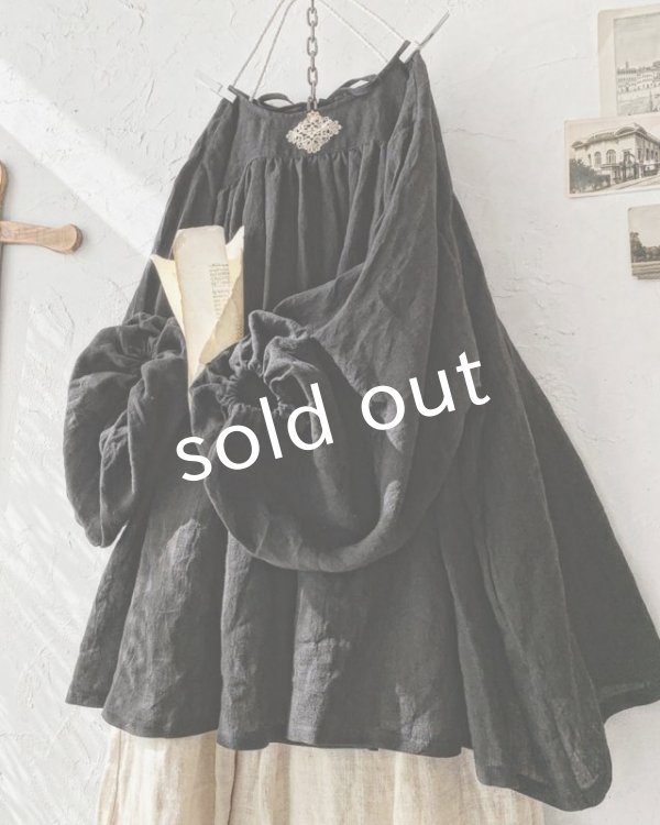 画像6: MARCHE' DE SOEUR／教会のチュニック・ブラック (6)