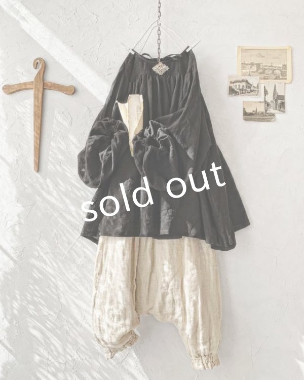 画像3: MARCHE' DE SOEUR／教会のチュニック・ブラック (3)