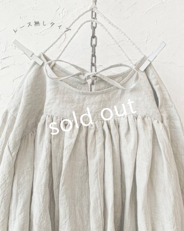 画像11: MARCHE' DE SOEUR／教会のチュニック・アンティークグレー (11)