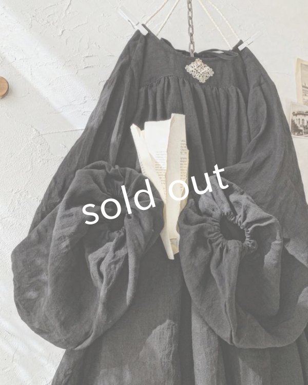 画像5: MARCHE' DE SOEUR／教会のチュニック・ブラック (5)