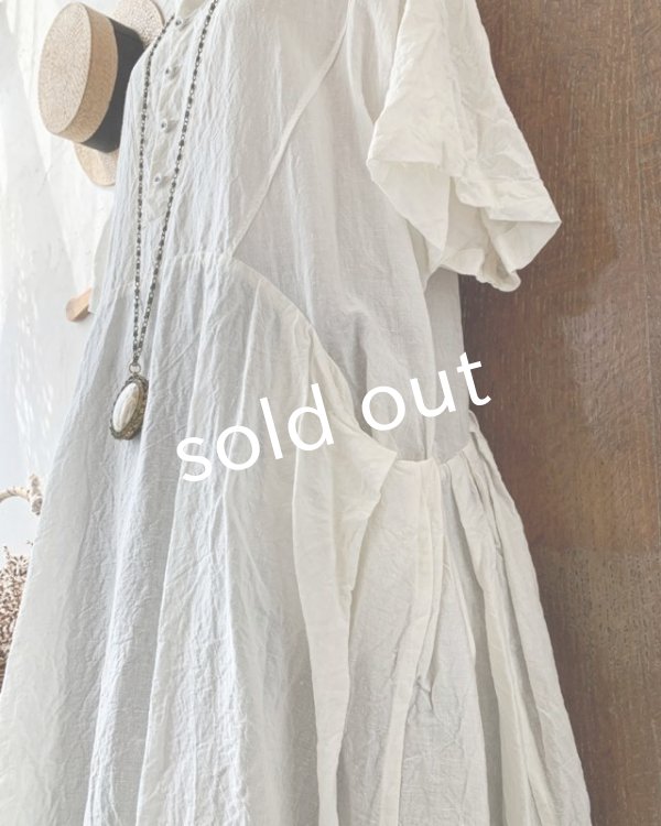 画像4: HALLELUJAH／Acolyte Robe 侍者のローブ・ off white (4)