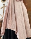 画像8: HALLELUJAH／Robe de femme de chambre 小間使いローブ衿付・pink (8)