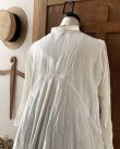 画像7: HALLELUJAH／Robe de femme de chambre 小間使いローブ衿付・off white (7)