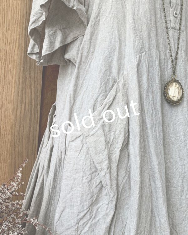 画像4: HALLELUJAH／Acolyte Robe 侍者のローブ・flax (4)