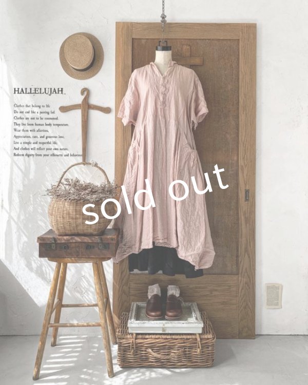 画像2: HALLELUJAH／Acolyte Robe 侍者のローブ・pink (2)