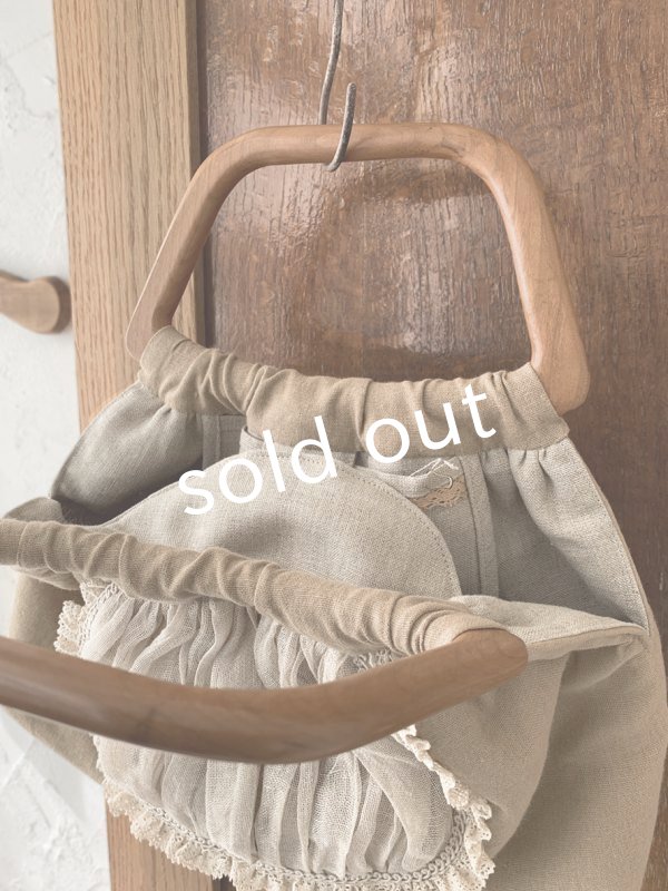 画像6: ecru-ke／木の持ち手バッグ (6)