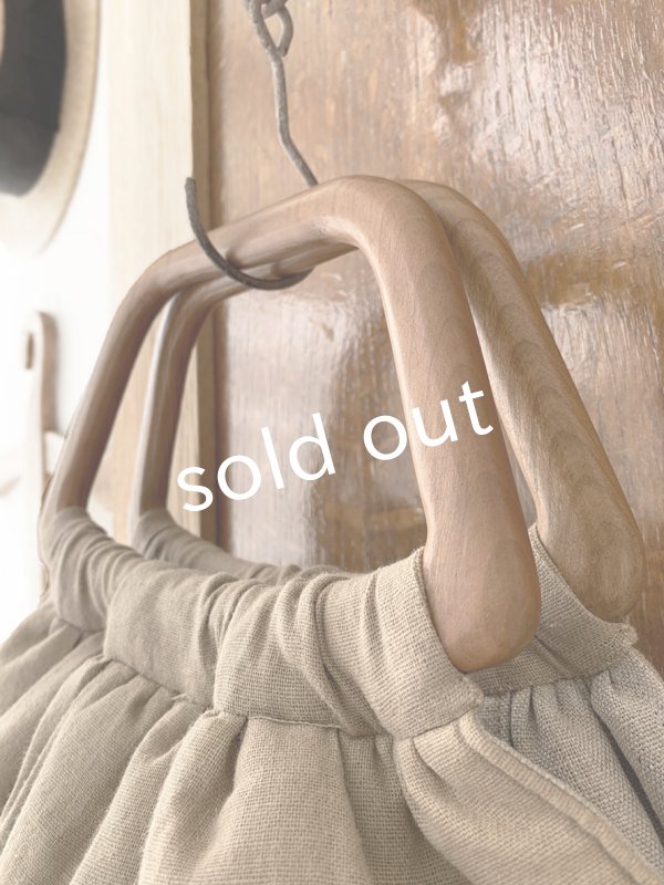 画像9: ecru-ke／木の持ち手バッグ (9)
