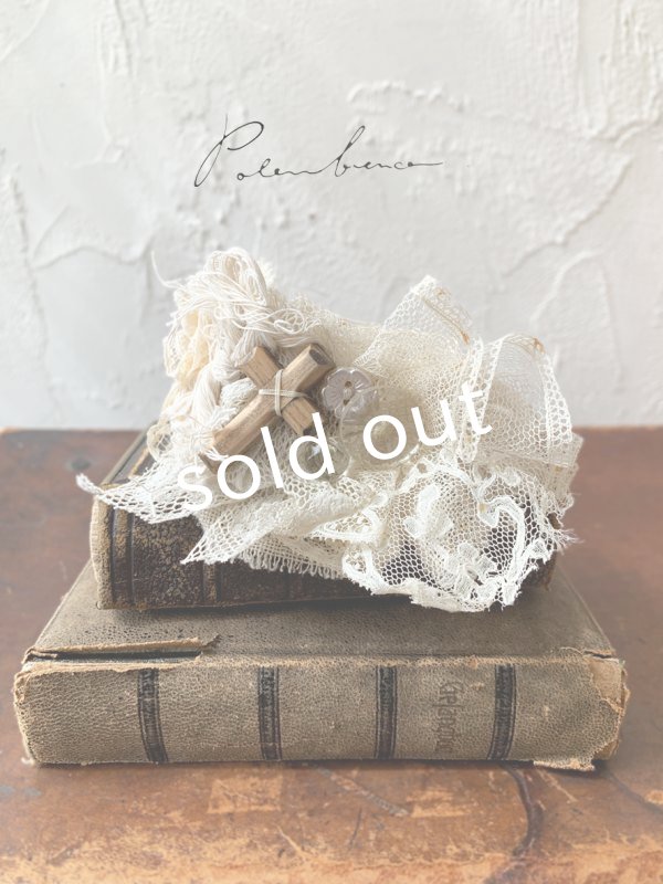 画像2: pollenbienco／アンティークレースのブレスレット (2)