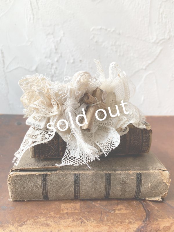 画像4: pollenbienco／アンティークレースのブレスレット (4)