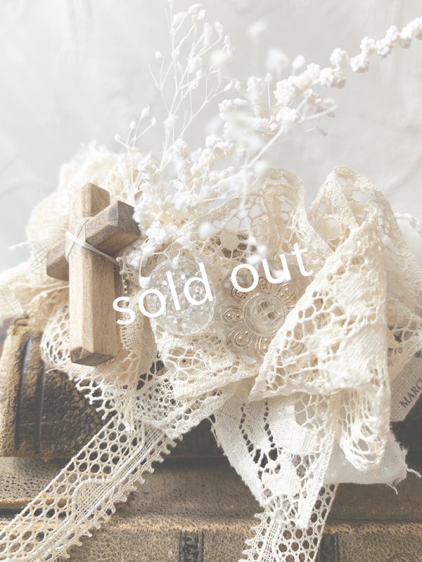 画像3: pollenbienco／アンティークレースのチョーカーブレスレット (3)